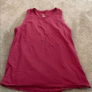 Nike Women's Maroon Tank Top